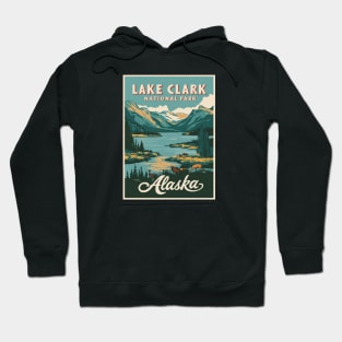 Vintage Lake Clark National Park, Alaska Hoodie